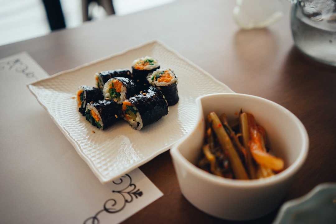 Photo Sushi plates